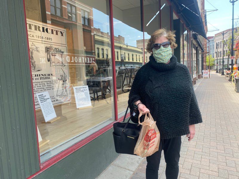 Sarah Nestinger ready to shop